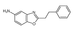 2-(2-Phenylethyl)-1,3-benzoxazol-5-amine Structure
