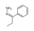 1-phenylpropylidenehydrazine结构式
