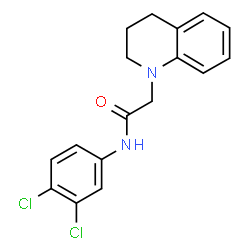 N-(3,4-DICHLOROPHENYL)-2-(1,2,3,4-TETRAHYDROQUINOLYL)ETHANAMIDE picture