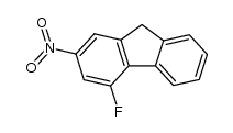 4-fluoro-2-nitro-fluorene Structure