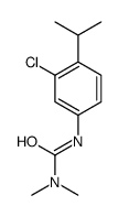 3-(3-chloro-4-propan-2-ylphenyl)-1,1-dimethylurea结构式