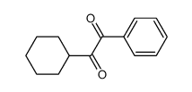 1-cyclohexyl-2-phenyl-1,2-ethanedione Structure