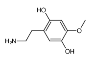 2-(2-Aminoethyl)-5-Methoxybenzene-1,4-diol structure