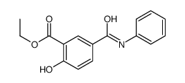 ethyl 2-hydroxy-5-(phenylcarbamoyl)benzoate Structure