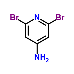 2,6-Dibromo-3-pyridinamine Structure
