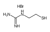 (2-mercapto-ethyl)-guanidine, hydrobromide Structure