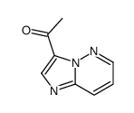 1-(IMIDAZO[1,2-B]PYRIDAZIN-3-YL)ETHANONE structure