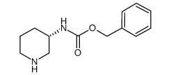 (S)-3-N-CBZ-AMINOPIPERIDINE structure