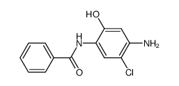 4'-Amino-5'-chloro-2'-hydroxybenzanilide结构式