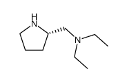 N,N-diethyl-N-(((S)-pyrrolidin-2-yl)methyl)amine Structure