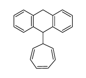 9-(2,4,6-Cycloheptatrien-1-yl)-9,10-dihydroanthracen结构式