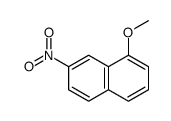 1-methoxy-7-nitronaphthalene Structure