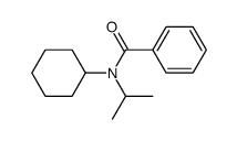 N-Cyclohexyl-N-isopropylbenzamide结构式