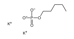Phosphoric acid, pentyl ester, potassium salt结构式