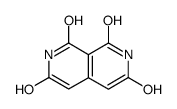 1,3,6,8-tetrahydroxy-2,7-naphthyridine Structure