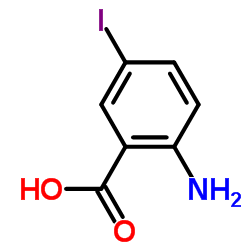 2-Amino-5-iodobenzoic acid Structure