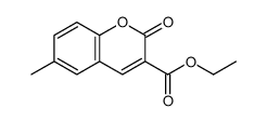 ethyl 6-methyl-2-oxochromene-3-carboxylate picture