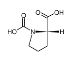 1,2-Pyrrolidinedicarboxylicacid,(S)-(9CI) Structure