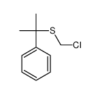 2-(chloromethylsulfanyl)propan-2-ylbenzene Structure