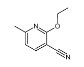 3-cyano-2-ethoxy-6-methylpyridine Structure