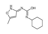 1-cyclohexyl-3-(5-methyl-1,2-oxazol-3-yl)urea Structure