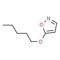 Isoxazole, 5-(pentyloxy)- (9CI) Structure