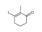 3-iodo-2-methylcyclohex-2-en-1-one结构式