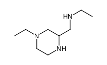 2-Piperazinemethanamine,N,4-diethyl-(9CI)结构式