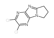 2,3-dichloro-7,8-dihydro-6H-pyrrolo[4,5]imidazo[1,2-b]pyrazine Structure
