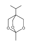 1-methyl-4-propan-2-yl-2,6,7-trioxabicyclo[2.2.2]octane结构式