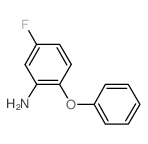 5-Fluoro-2-phenoxyaniline结构式