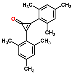 2,3-Dimesityl-2-cyclopropen-1-one structure