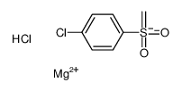 magnesium,1-chloro-4-methanidylsulfonylbenzene,chloride结构式