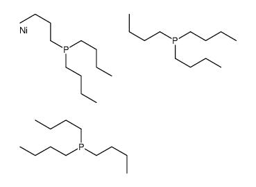 nickel,tributylphosphane Structure