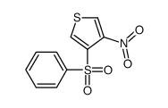 3-(benzenesulfonyl)-4-nitrothiophene Structure