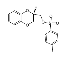 (2S)-2-(hydroxymethyl)-1,4-benzodioxan tosylate结构式