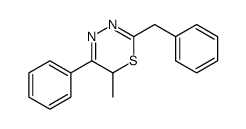 2-benzyl-6-methyl-5-phenyl-6H-1,3,4-thiadiazine结构式