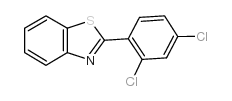 Benzothiazole,2-(2,4-dichlorophenyl)-结构式