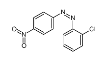 (2-chlorophenyl)-(4-nitrophenyl)diazene结构式