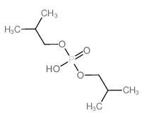 bis(2-methylpropoxy)phosphinic acid结构式