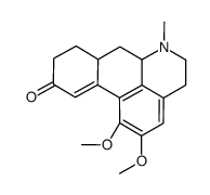 10H-Dibenzo(de,g)quinolin-10-one,4,5,6,6a,7,7a,8,9-octahydro-1,2-dimethoxy-6-methyl-,(Z)结构式