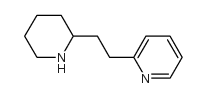 2-[2-(2-piperidyl)ethyl]pyridine Structure