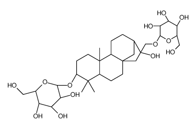 kaurane-3,16,17-triol-3-O-beta-glucopyranosyl-17-O-beta-glucopyranoside picture