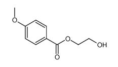 2-hydroxyethyl 4-methoxybenzoate结构式