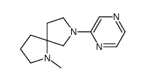 1-methyl-7-pyrazin-2-yl-1,7-diazaspiro[4.4]nonane结构式