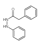 Benzeneacetic acid,2-phenylhydrazide结构式