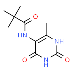 Propanamide, 2,2-dimethyl-N-(1,2,3,4-tetrahydro-6-methyl-2,4-dioxo-5-pyrimidinyl)- (9CI)结构式