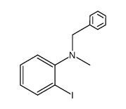 N-benzyl-2-iodo-N-methylaniline结构式