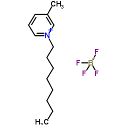 N-octyl-3-metylpyridinium tetrafluoroborate结构式