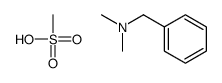 N,N-dimethyl-1-phenylmethanamine,methanesulfonic acid Structure